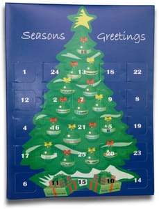 Christmas Countdown Chocolates