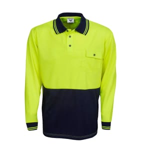 Hi Vis Polo Cooldry Long Sleeves