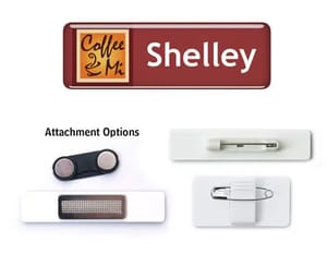 Classic Name Badge 76X25Mm
