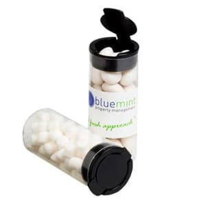 Tube Filled With Mints
