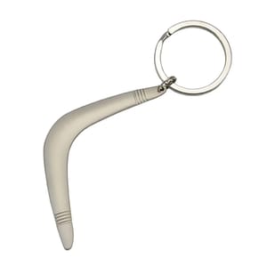 Key Ring Boomerang Shaped