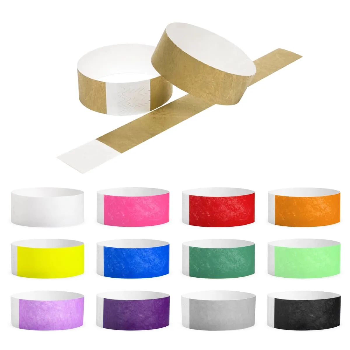 Secure Tyvek Wristbands – 25mm Adult Size