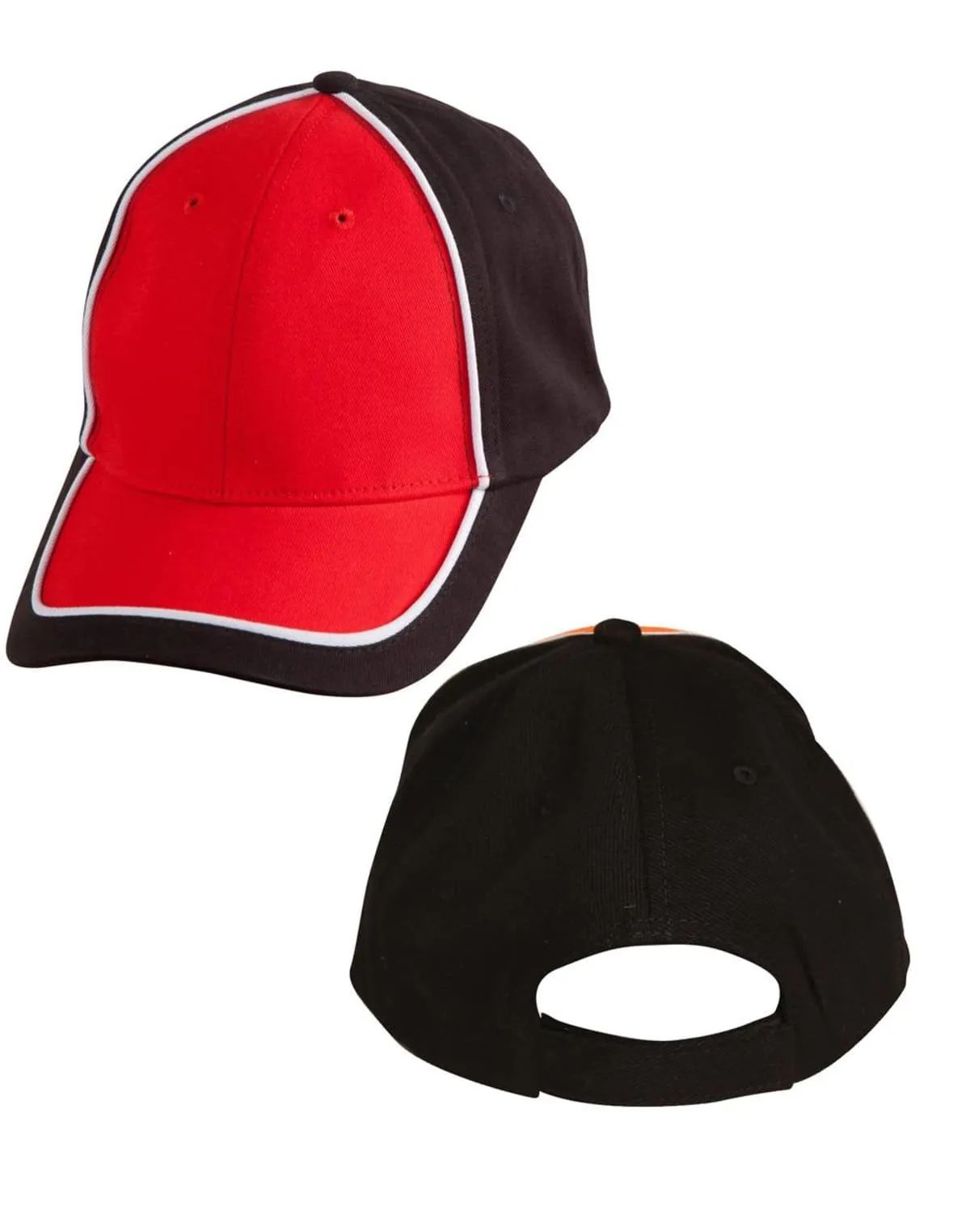 Black-white-orange