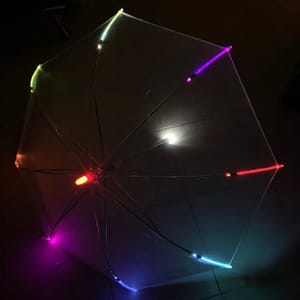 Transparent Led Umbrellas