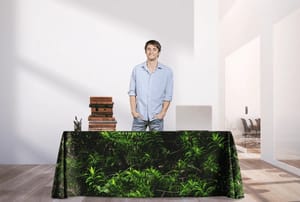 Rpet Throw Table Cover 6Ft (1800Mm)