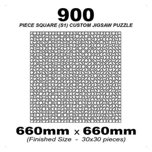 Grantham 900 Piece Square Jigsaws