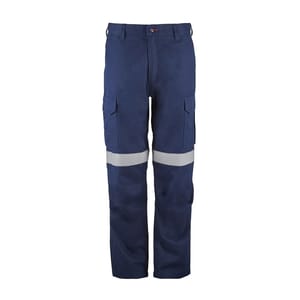 Saanvi Mens Cargo Pants With Fr Reflective Tape