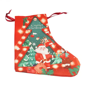 Cotton Santa Stockings