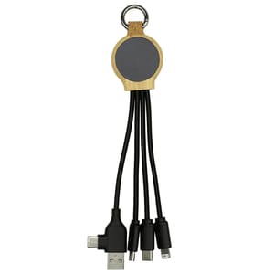 Recycled 6 In 1 Charging Cable 16.5Cm