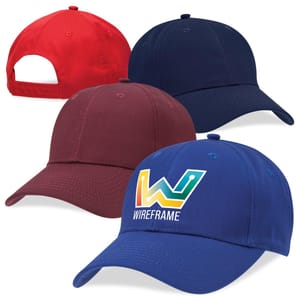 Mixed Fabric Cap