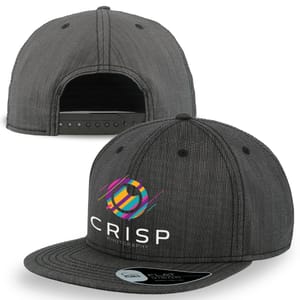 Zest Cambric Flat Peak Caps