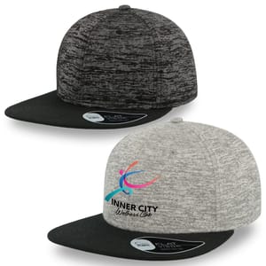 Primo Melange Flat Peak Caps