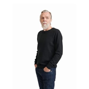 Pure Waste Plain Knit Sweaters Unisex