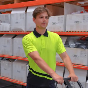 Workguard Peak Quick-Dri Performance Polos