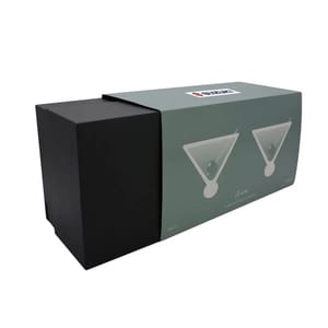 Doral Iridescent Martini Glasses
