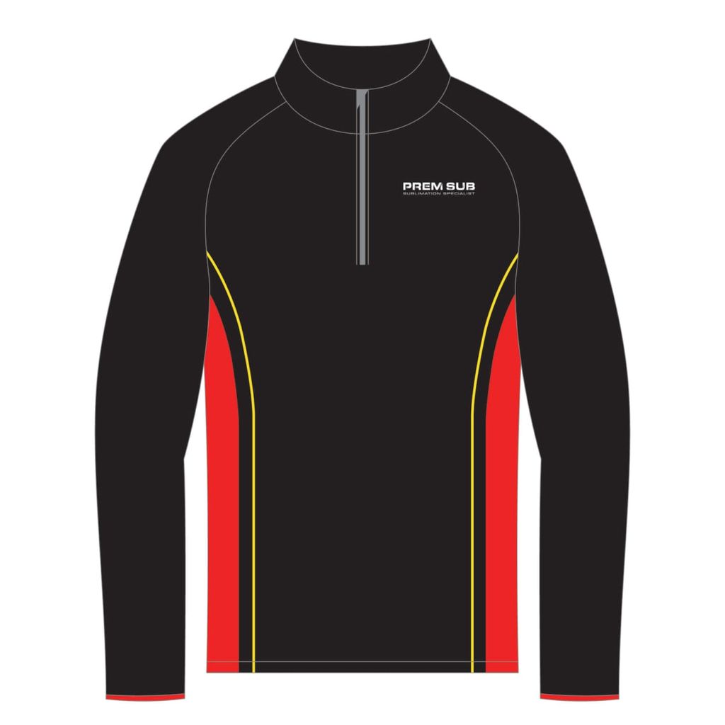 Lightweight Long Sleeve Quarter Zip Tops
