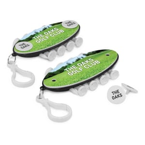 Logo Emblazoned Golf Tee Holder