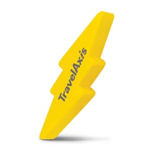 Lightning Bolt Decorated Stress Toy