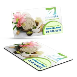 Rectangle Fridge Magnets 9 cm With Logo