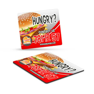 Rectangle Fridge Magnet 9 x 8cm