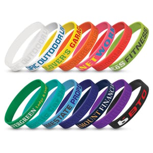 Music Festival Wristbands Logo Debossed