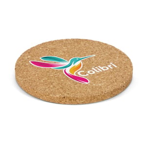Monroe Custom Branded Cork Coasters