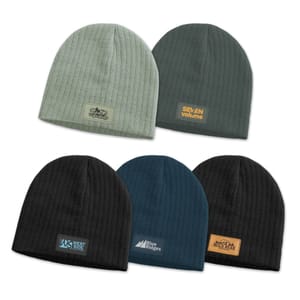 Logo Printed Patch Beanies