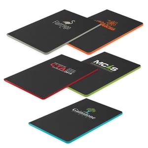 Corporate Black Notebooks Soft Touch