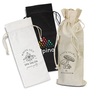 Cotton Wine Bottle Gift Bags