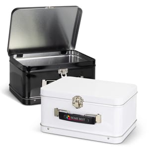 Snack Crate Tin Lunch Boxes