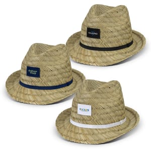 Straw Fedora Hat
