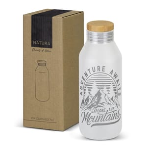 Elegant Glass Bottle