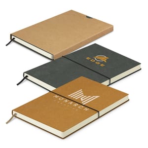Recycled Cover Notebooks Logo Branded