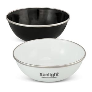 Enamel Finish Bowls for Camping