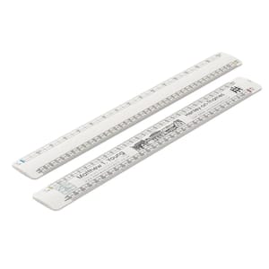 300 Mm Personalised Oval Scale Rule
