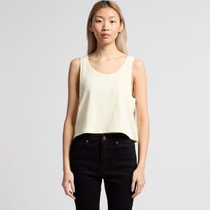 Wo's Crop Singlets