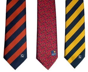 Company Club Ties Polyester