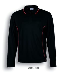 Unisex Long Sleeve Polos