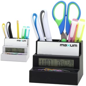 Digital Clock Desk Caddy