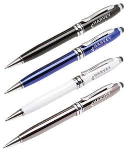 Executive Rubber Stylus Pens