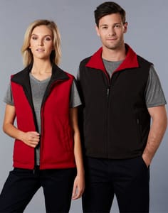 Unisex Reversible Branded Vests
