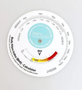 Personalised Bmi Weight Wheel