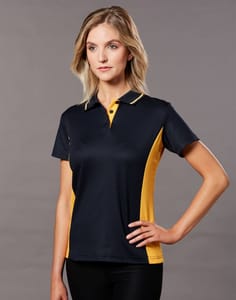Lads Truedry Contrast Polos