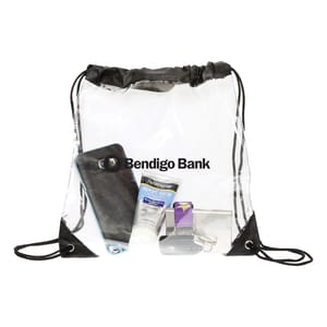Transparent Pvc Backpacks With Branding