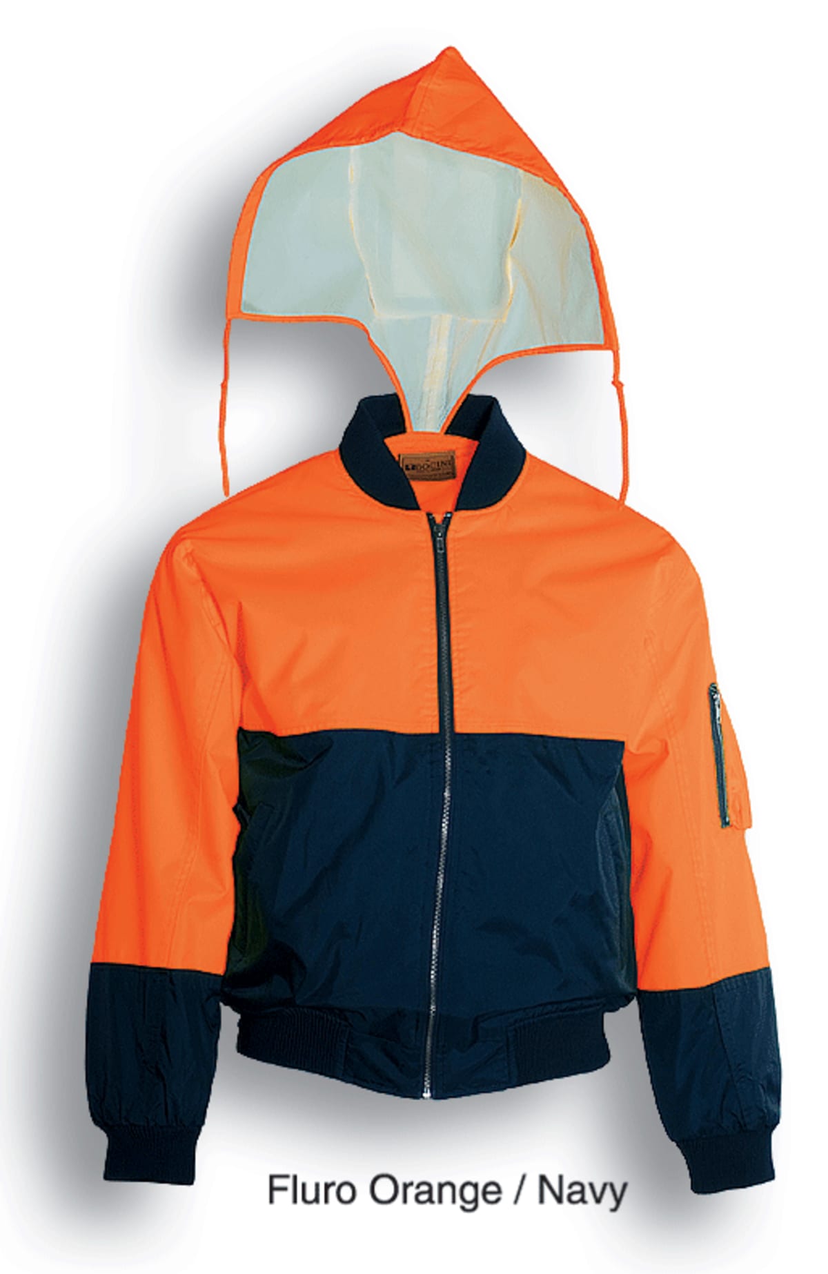 Orange-navy