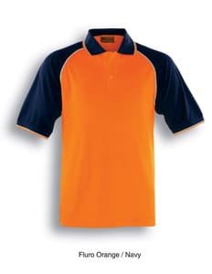 Hi-Vis Raglan Sleeve Polos