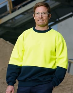 Apparel Two-Tone Safety Windcheater Jackets