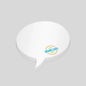 Speech Balloon Custom Sticky Notes 88Mm X 77Mm
