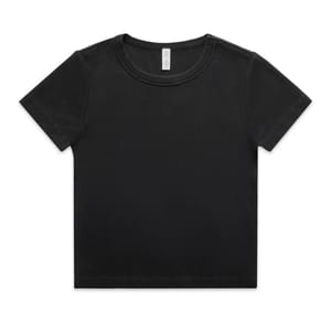 Wo's Faded Organic Rib Tees