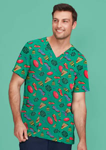 V-Neck Scrub Top - Unisex